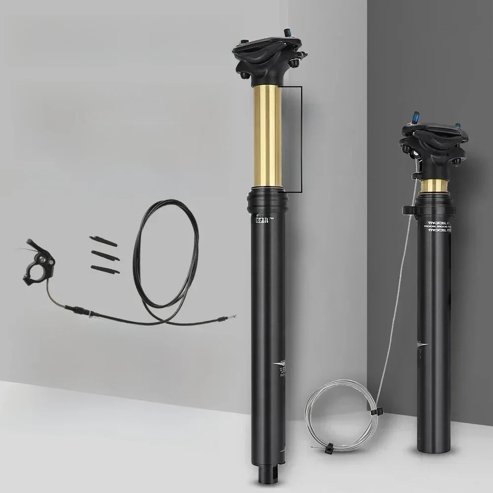 AliExpress Bike Seat Post 27.2/30.9/31.9mm,Hydraulic Adjustable Height Wired Control Seatpost,Dropper Seatpost Internal Routing,Bike Parts