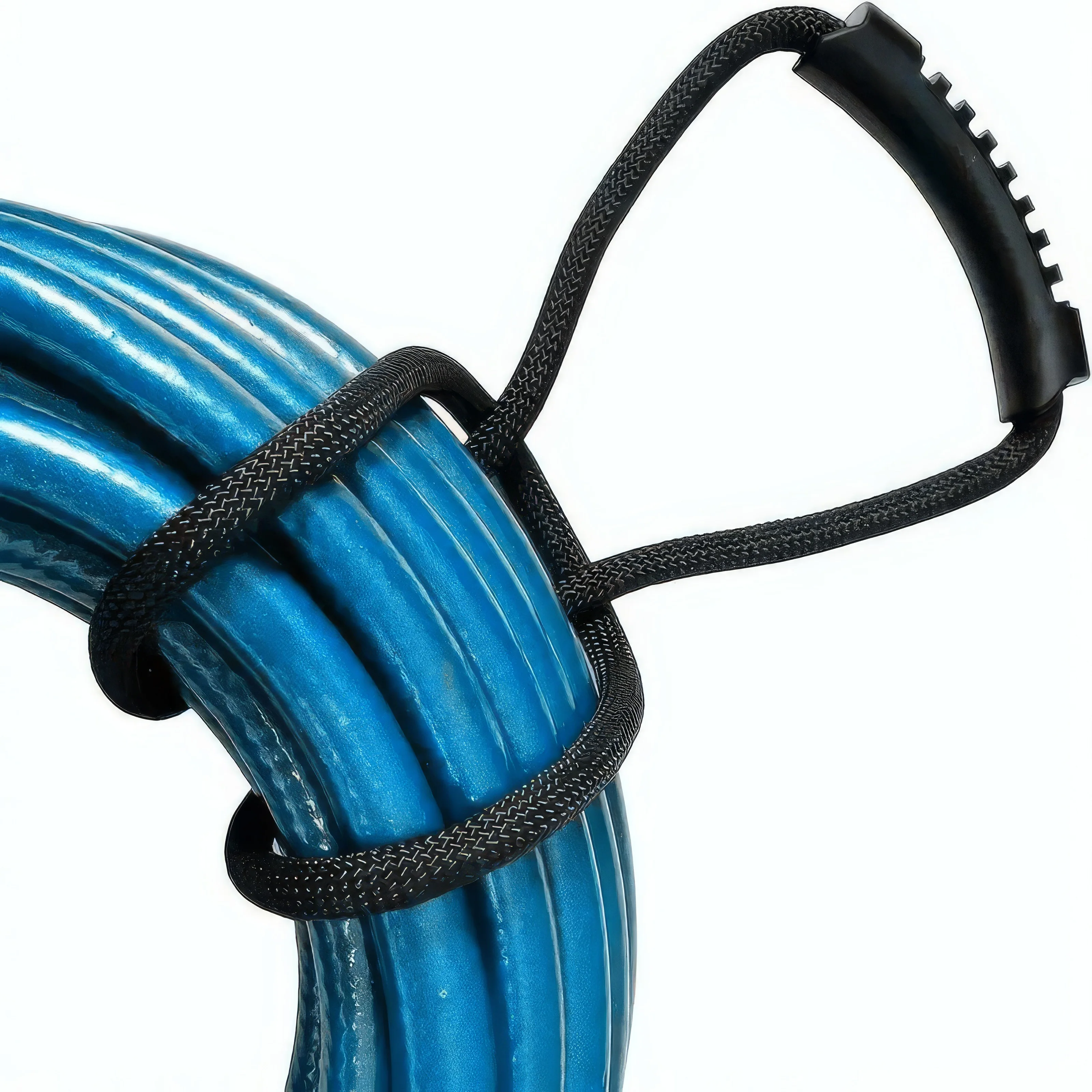 2 حزام تخزين أسود، مقاوم للرطوبة والغبار، محمول وسهل الاستخدام، مناسب للتخزين المنزلي