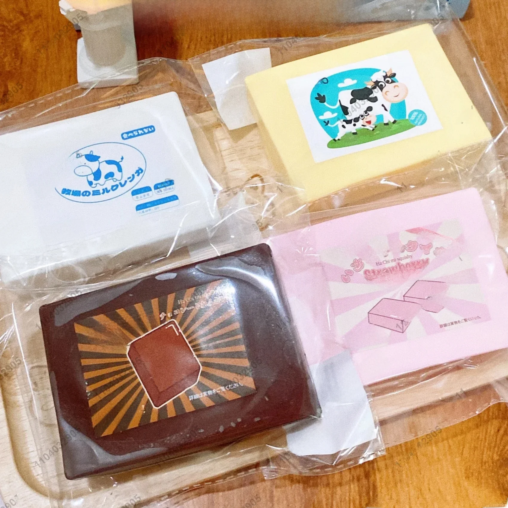 Jouet Squishy humide en brique de lait, brique de beurre à montée lente, jouets sensoriels amusants AMSR pour enfants et adultes, cadeaux Anti-Stress