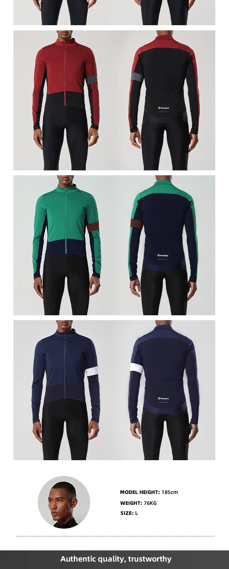 Giacca ciclismo YKYWBIKE uomo YTFJ263