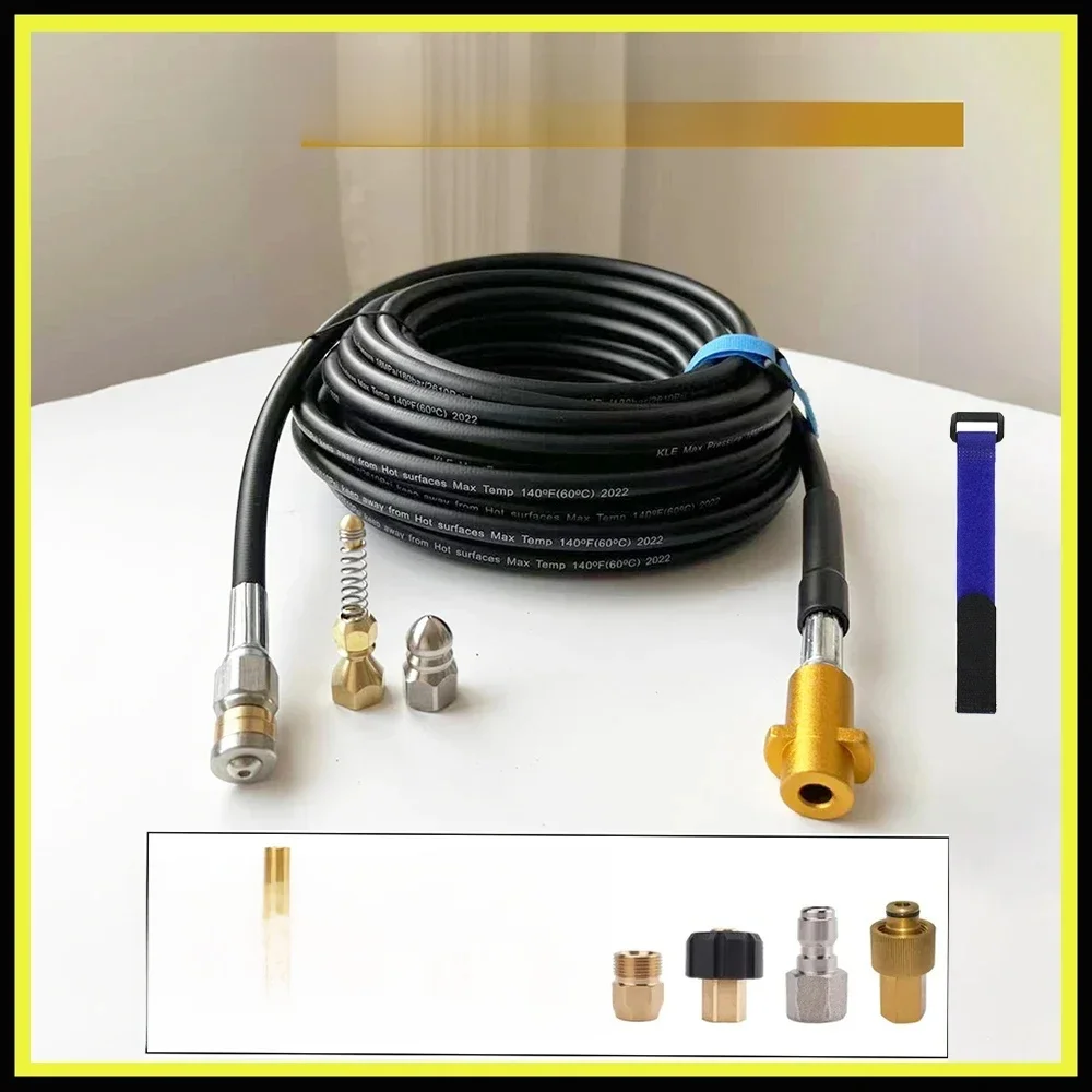 Kanalisation Abfluss Wasser Reinigung Schlauch für Karcher Interskol Huter Hammer Nilfisk STIHL Bosch Lavor Hochdruck Schlauch Auto Waschen Rohr