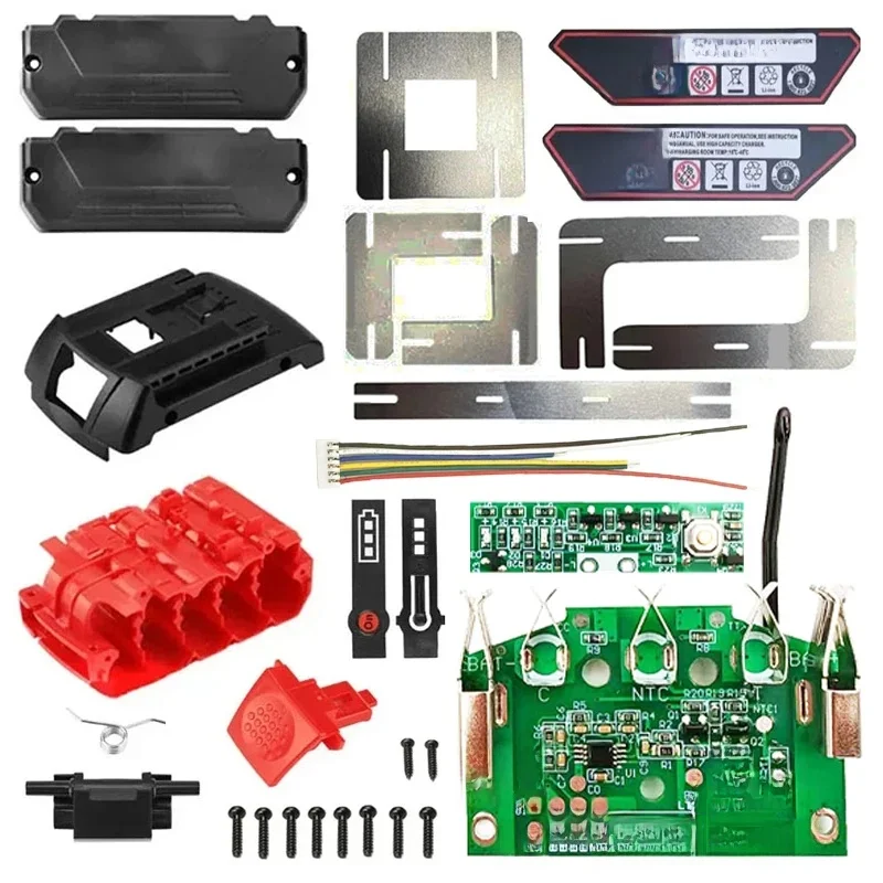 BAT618 18V bateria plastikowa obudowa pudełko Shell PCB płytka drukowana zabezpieczająca dla Bosch 18V akumulator litowo-jonowy ochrona przed wykrywaniem napięcia — zdjęcie produktu 7