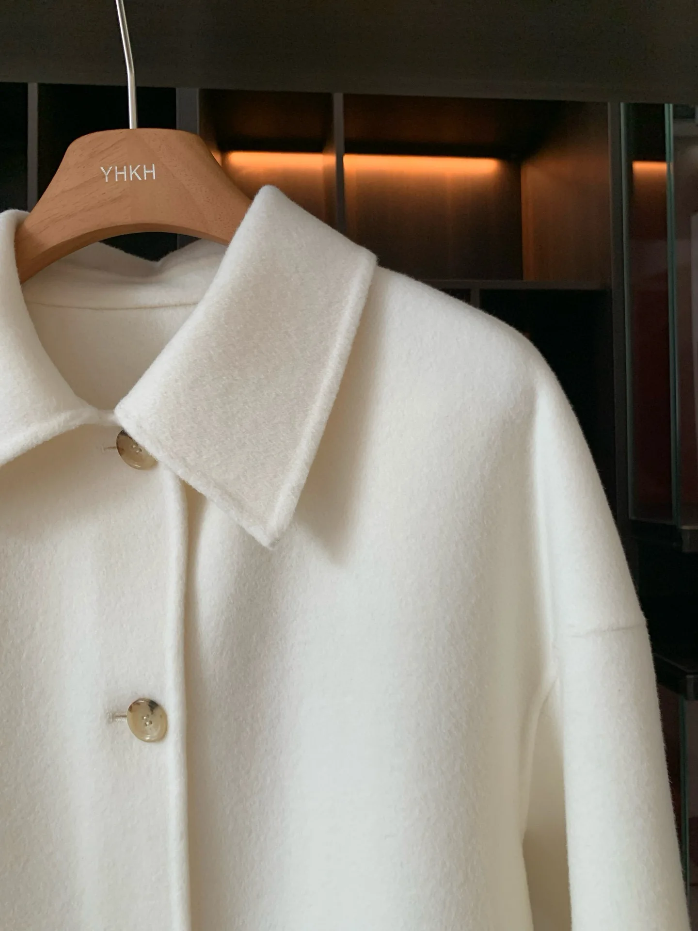 معطف نسائي أنيق من الصوف والكشمير #3