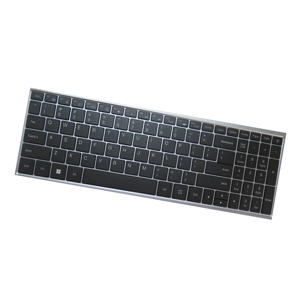 90% New Laptop English US Keyboard Compatible For W&O Little Star 15.6 Inch For i3-6006U With Single-color Black