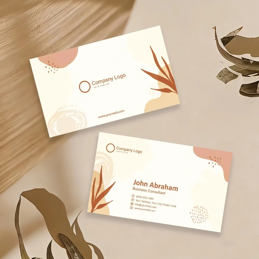 Custom Logo Cards Double Sided Full Color Printing Laminated Waterproof Thank You Cards Gift Cards Access Control Cards
