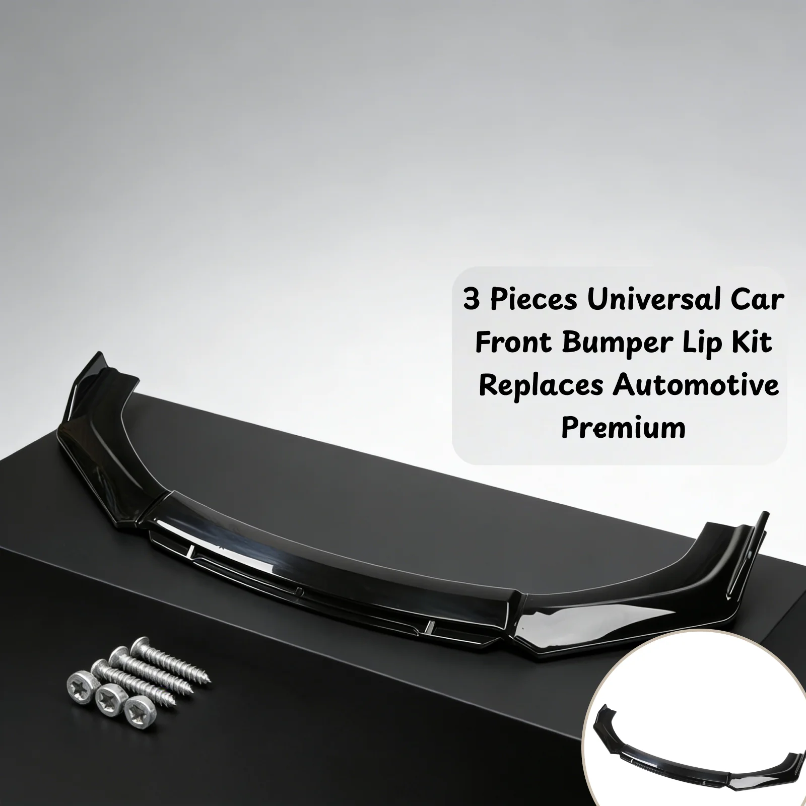 Voorlip, Fydun Auto Voorbumper Lip Spoiler Splitters Body Kit PP