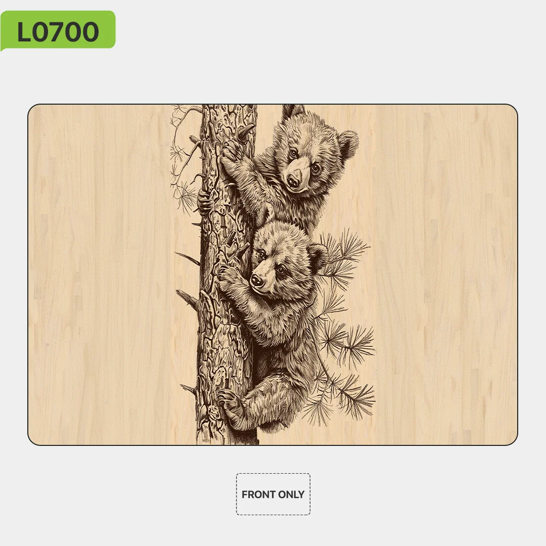 

NEXA SKINS Scratch Protection Vinyl Cover for MacBook Skin Wrap Stickers Animals Collection LT078