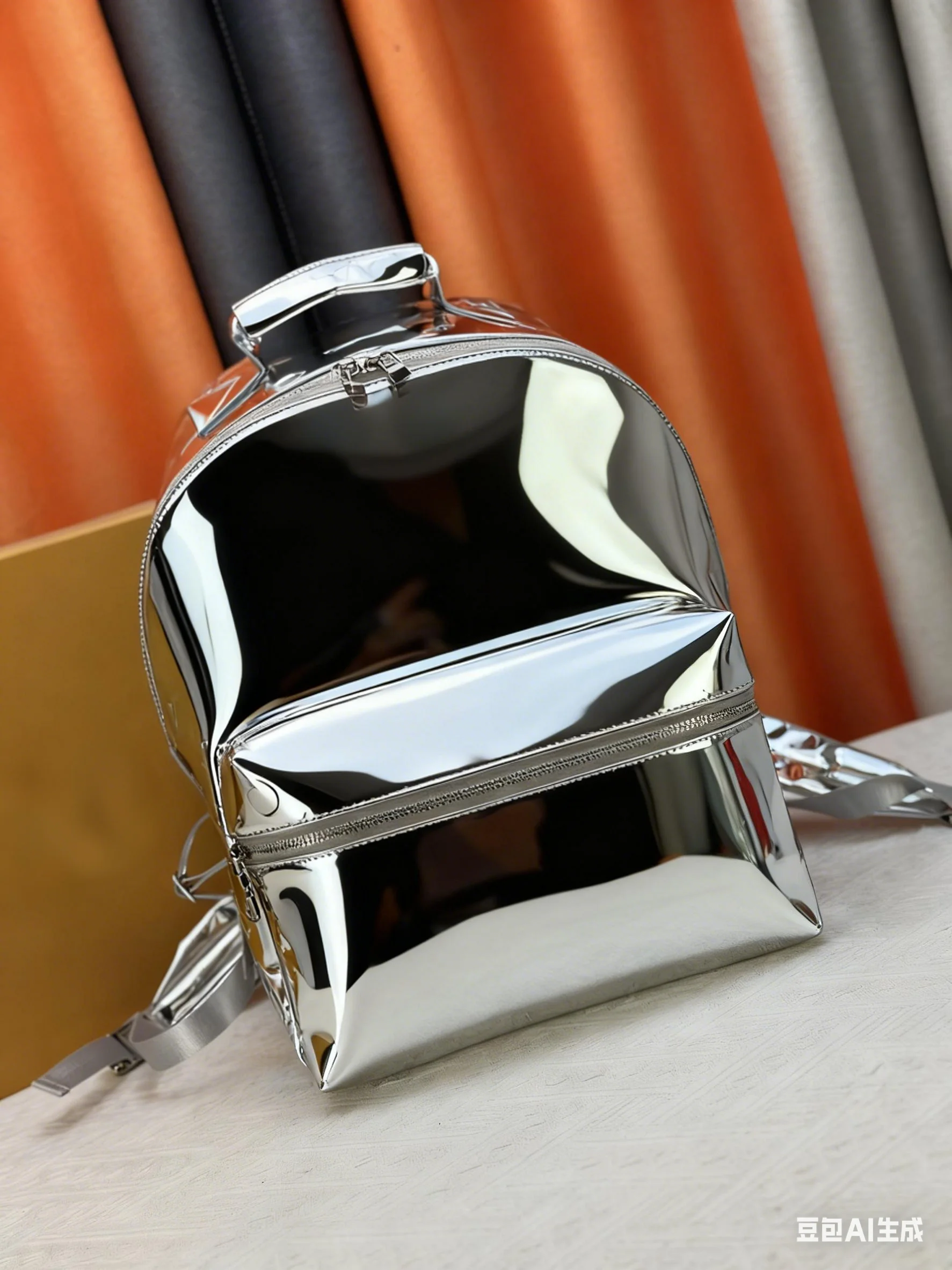 กระเป๋าเป้สะพายหลังแฟชั่นใหม่ปี 2025 พร้อมหูหิ้วคู่ ซิปเดี่ยว และสายสะพายไหล่คู่