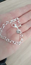 925 Sterling Silver Bracelet Buckle Basic Chain Charm Exquisite Women Fashion Wedding Party Gift Jewelry - AliExpress 36