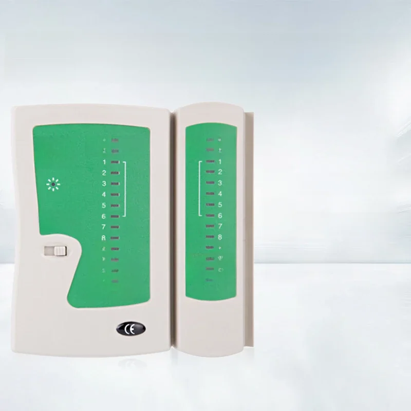 Tester kabli sieciowych RJ45 Tester kabli Ethernet Narzędzie testowe Lan dla kabli LAN Cat5 Cat6 CAT7 8P 6P i kabli telefonicznych RJ11 — zdjęcie 2