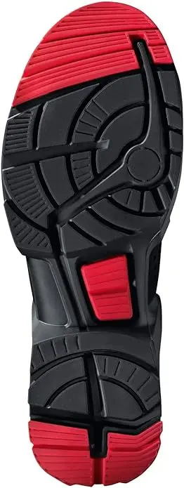 Uvex 8516 X Tended Support Safety Trainer S3 SRC ESD Work Shoes with Metalfree Toe Cap Black Red