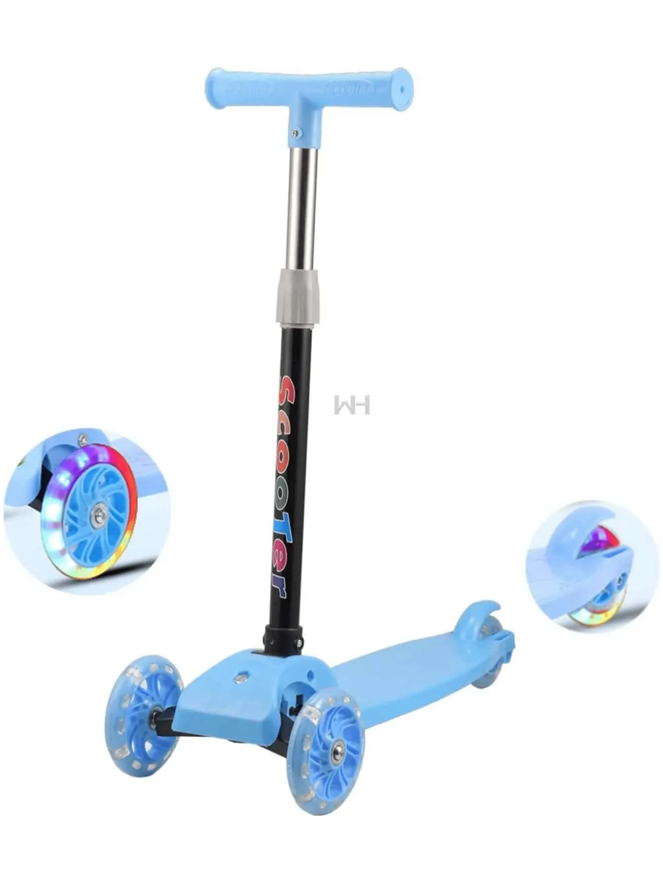 Scooter pieghevole per bambini, Skateboard del diavolo per bambini e ragazze, multicolore, vari modelli, Skateboard di personaggi, giochi all'aperto