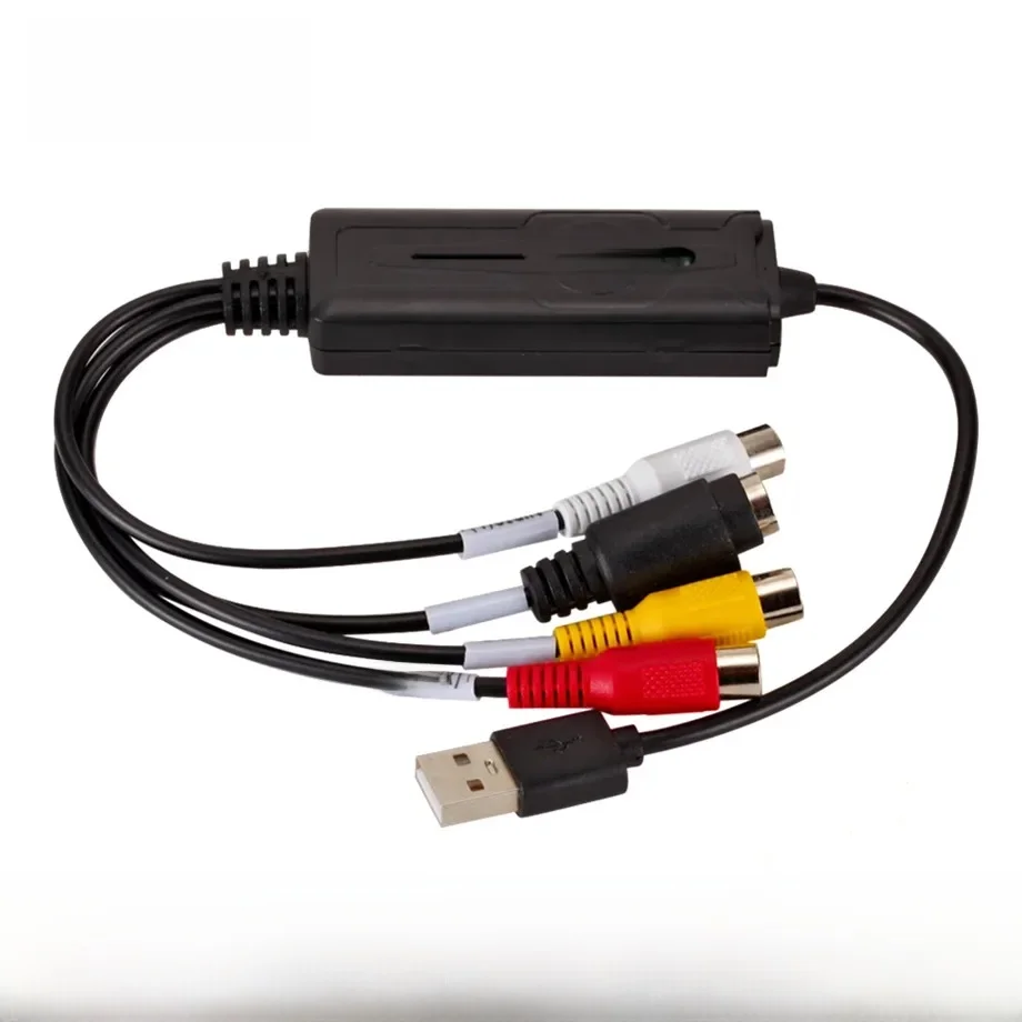 PzzP Synchronization-Convertisseur VHS vers numérique, USB 2.0, convertisseur vidéo, carte de capture audio, VHS, magnétoscope, TV vers convertisseur numérique, prise en charge P1, 7, 8/10