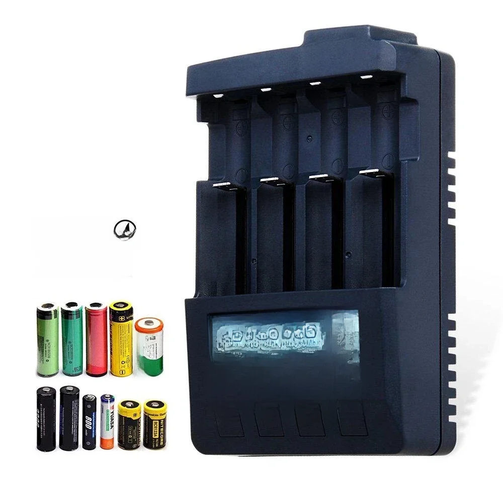 OPUS BT-C3100 V2.2 Universal Vier Slots LCD Bildschirm Nachfüller Smart Wiederaufladbare Smart Batterie Ladegerät Zubehör & Teile Neue