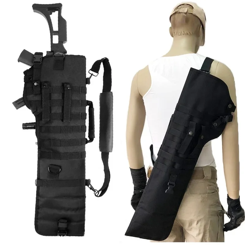 Outdoor Hunting Molle Style Torba na broń strzelbę na ramię Plecak taktyczny Długa pochwa Kabura M4 AK Case — 2