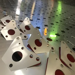 Custom Laser Cutting Sheet Metal Fabrication Cut Services Copper Stainless Steel Anodised Aluminum Metal Stamping bending Parts