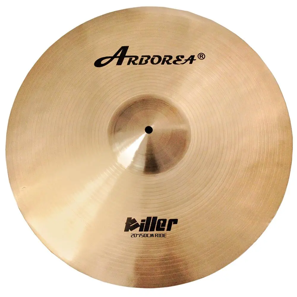 Arborea Cymbal, Killer Series, 14/16/18/20 inch with Free Bag, Cymbal Pack for Drummers
