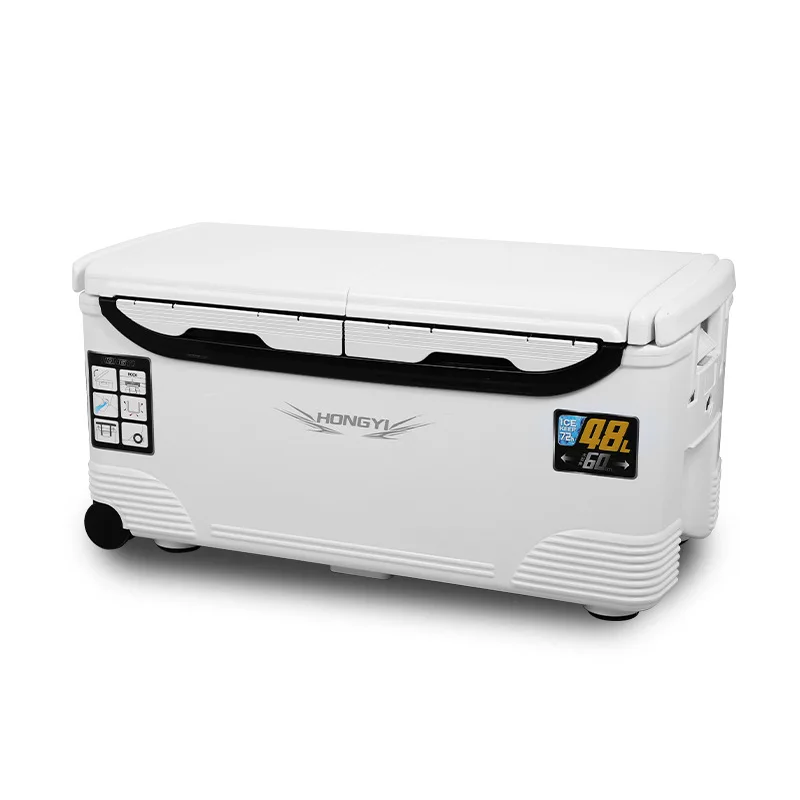 

48L Fishing Box Fishing Refrigerator Live Bait Shrimp Box Carp Fishing Outdoor Insulation Box Sea Fishing Accessories Tool Box
