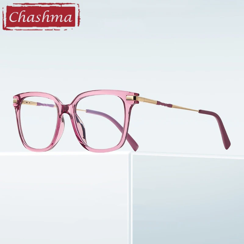 

Chashma очки по рецепту женские кошачий глаз оптические пружинные шарниры оправа для очков близорукость очки для рецептов линзы очки