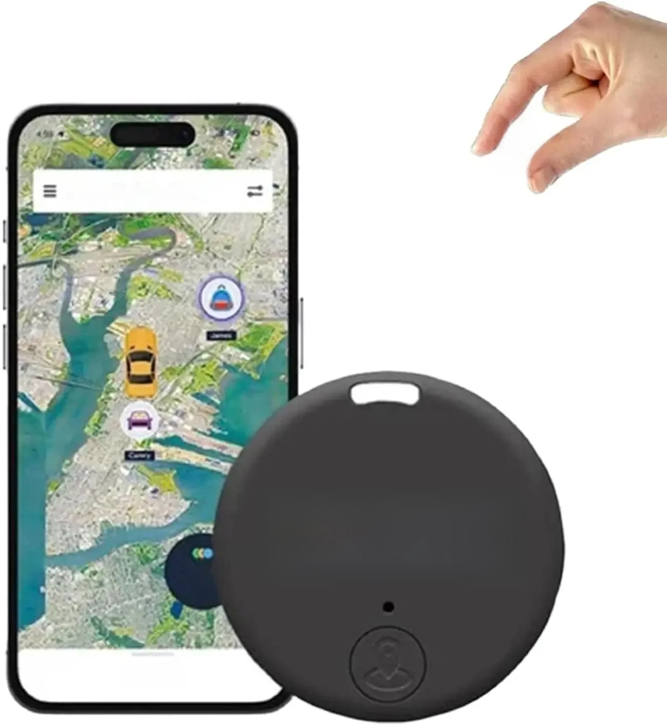 Śledzenie pojazdów samochodowych Lokalizator zapobiegający zgubieniu Mini lokalizator GPS do pojazdów Lokalizator do systemu śledzenia Bluetooth — zdjęcie 2
