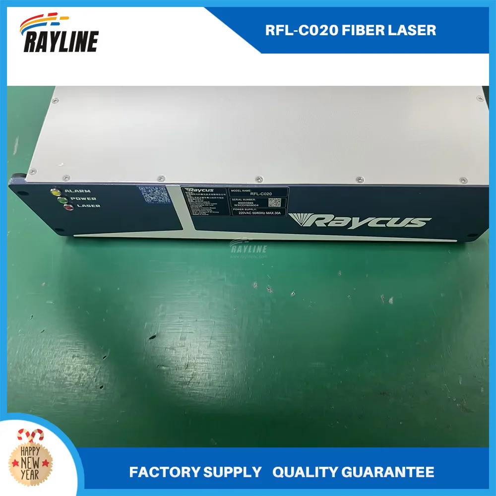 Raycus New Version 2000W Fiber Laser Source RFL-C025 Single Module CW Laser Cutting Source for Handheld Welding Cutting Machine