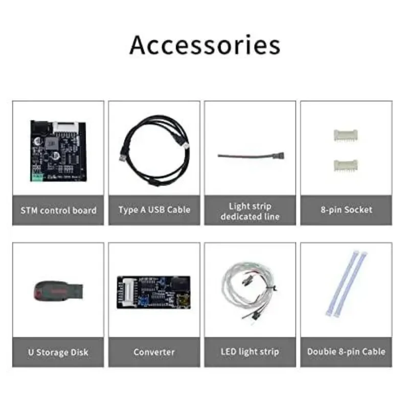 5 Inch TFT-LCD Touchable Panel HMI Display Module with RS232/TTL,UART Port for Equipment Use,Ardunio Uno