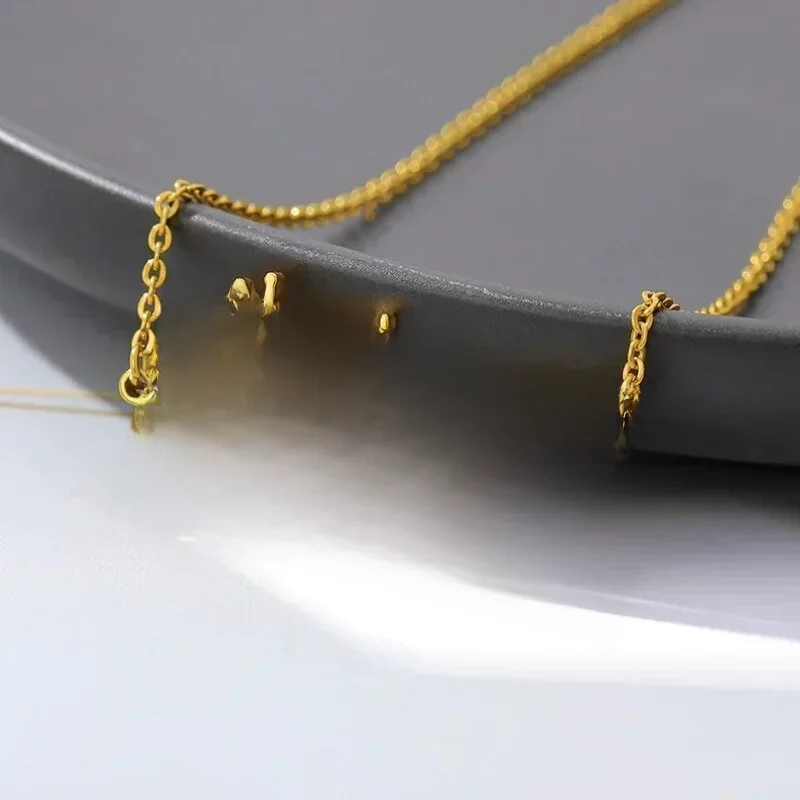 Benutzer definierte Name Halskette für Frauen personal isierte Krone kursive Schrift Gold Edelstahl