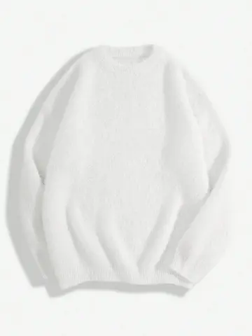 Herrmjuk lösstickad kashmirtröja 8 best sales kashmirtröjor - №3