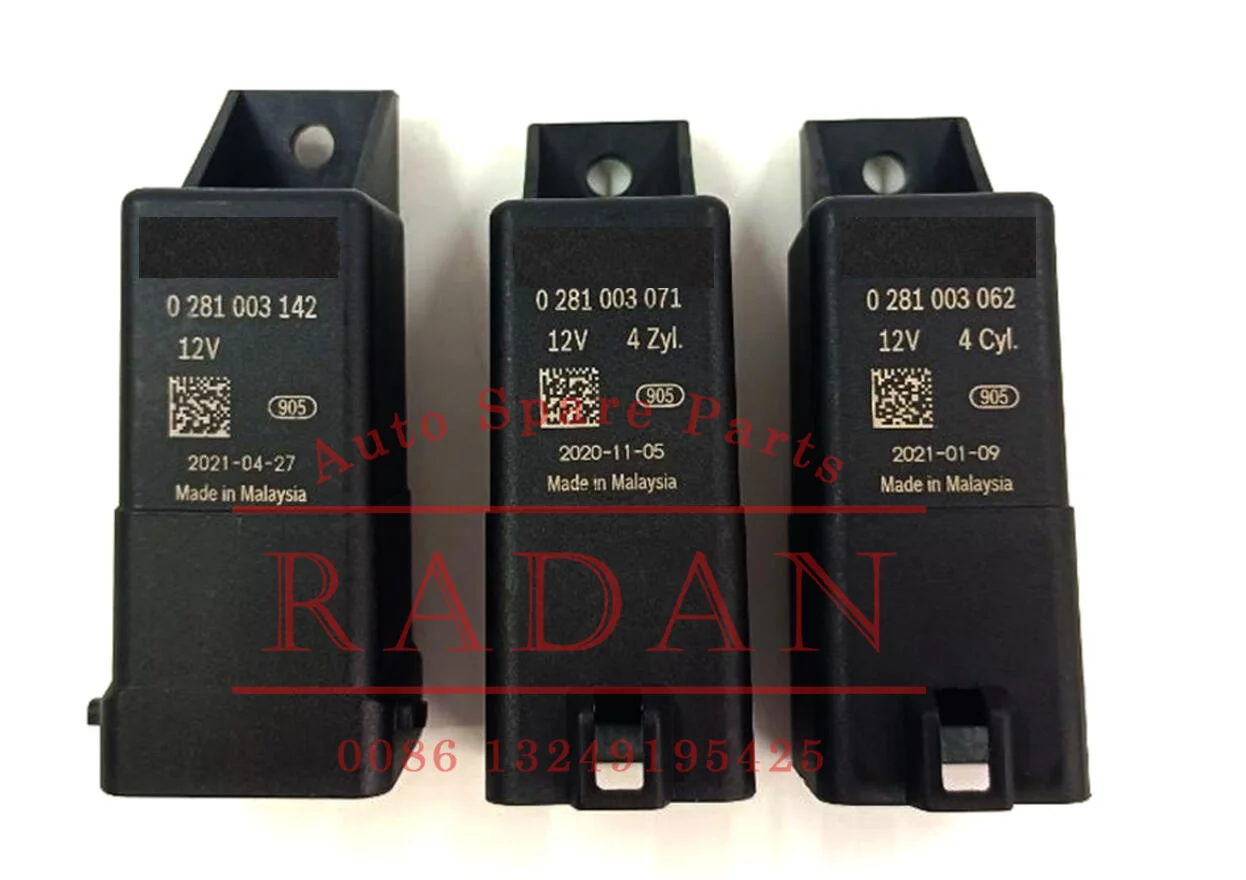 Original 12V Preheating Controller Glow Plug Relay 0281003142 0281003062 0281003071