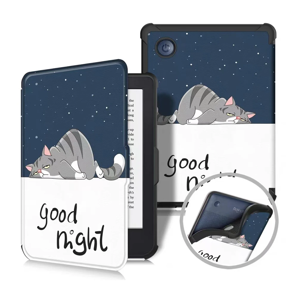 Sleepcover for Kobo Clara 2E 2022 Case Cover, Soft TPU Case for Kobo Clara 2e N506 fundas with Auto Sleep/Wake