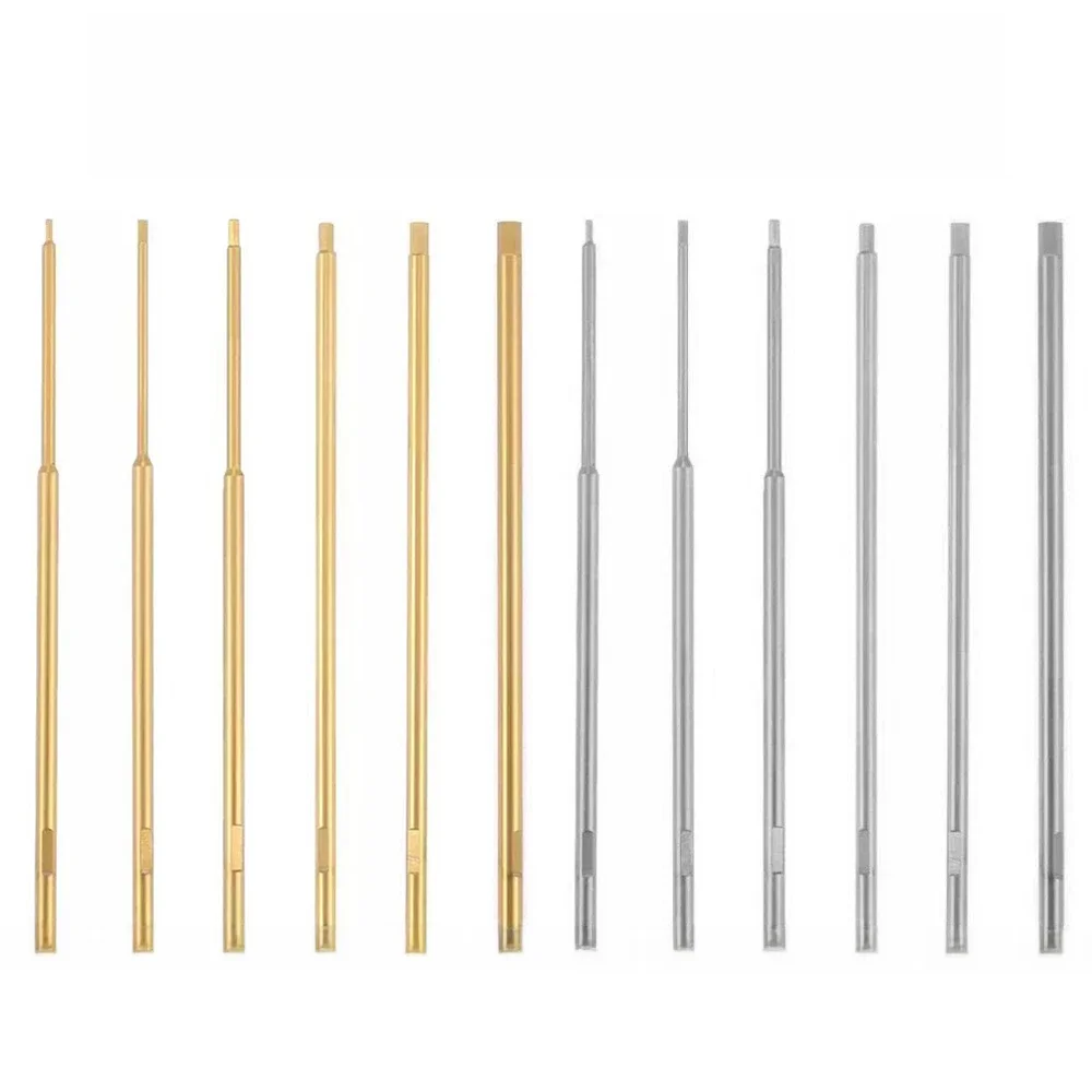Embouts de tournevis Allen 0.9mm 1.27mm 1.3mm 1.5mm 2mm 2.5mm 3mm 4mm clé hexagonale outil de pilote modèle RC Drone avion hélicoptère voiture