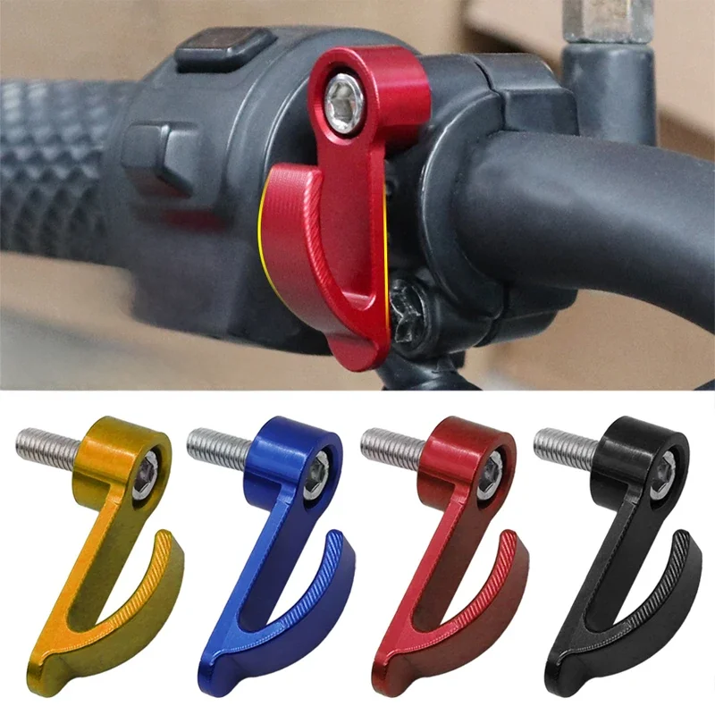 AliExpress RPXBGUCKARHG Universal Motorcycle Hook Aluminium Alloy Helmet Hook Single Hole Hook For Dirt Bike Electric Scooter Motorcycle