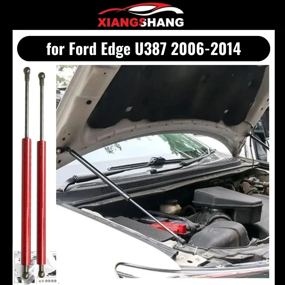 

Bonnet Hood Struts for Ford Edge U387 2006-2014 Lift Supports Front Cover Modify Gas Damper Spring Shock No-Drill