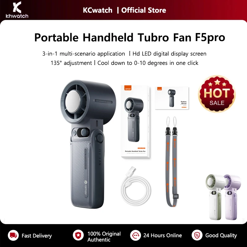 

Портативный ручной вентилятор Сильный ветер 199 передач Скорость ветра Светодиодный цифровой дисплей Регулируемый портативный USB перезаряжаемый вентилятор Tubro 8000 мАч