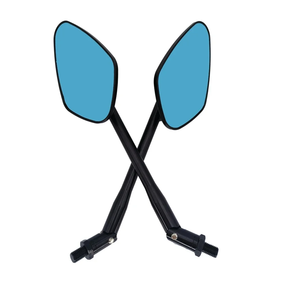 AliExpress NONE 2Pcs/Pair Universial 8mm 10mm Motorcycle Mirror Scooter E-Bike Rearview Mirrors Electromobile Back Side Convex Mirror