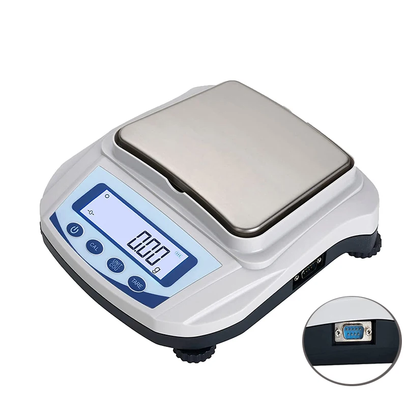 

2kg High Accuracy Laboratory Balance Digital Jewelry Scales Support RS232C Interface Connect Printer Computer Data Output