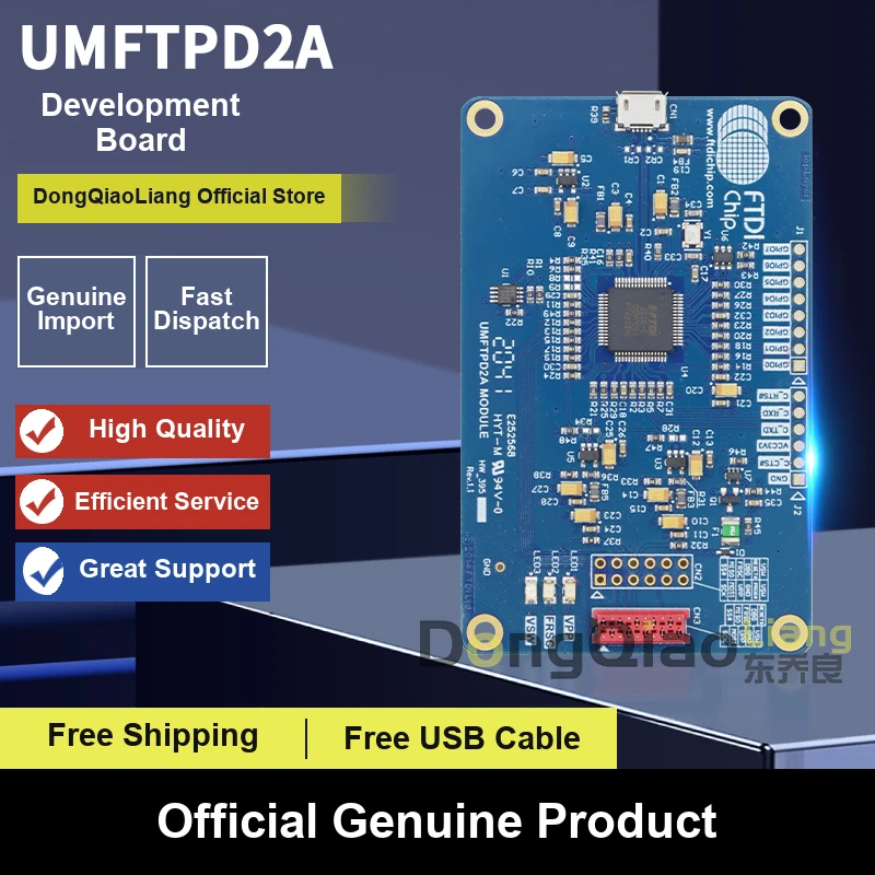 UMFTPD2A FT90 MCU Programmer and Debugger Module for eFuse Programming and Embedded Microcontrollers