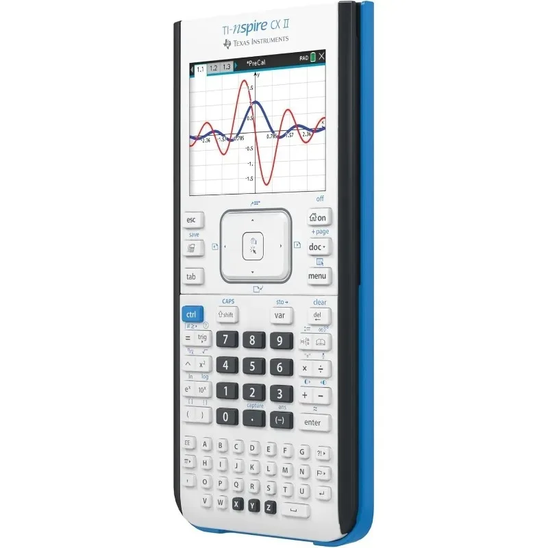 NEWEST MODEL FOR TI-Nspire CX II CAS Color Graphing Calculator with Student Software (PC/)