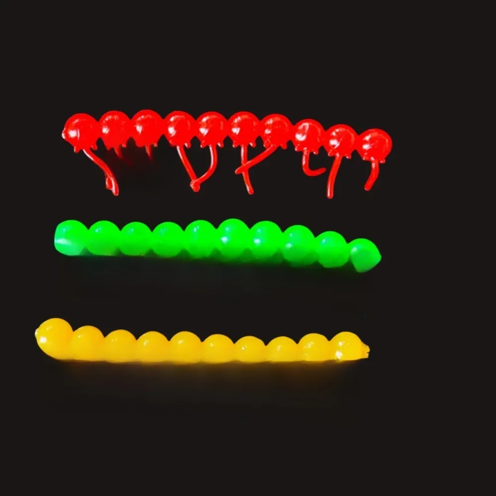 MUKUN-Leurre flottant en silicone souple à haute élasticité pour pêche à la carpe, appât Élau goût d'haricot et de maïs