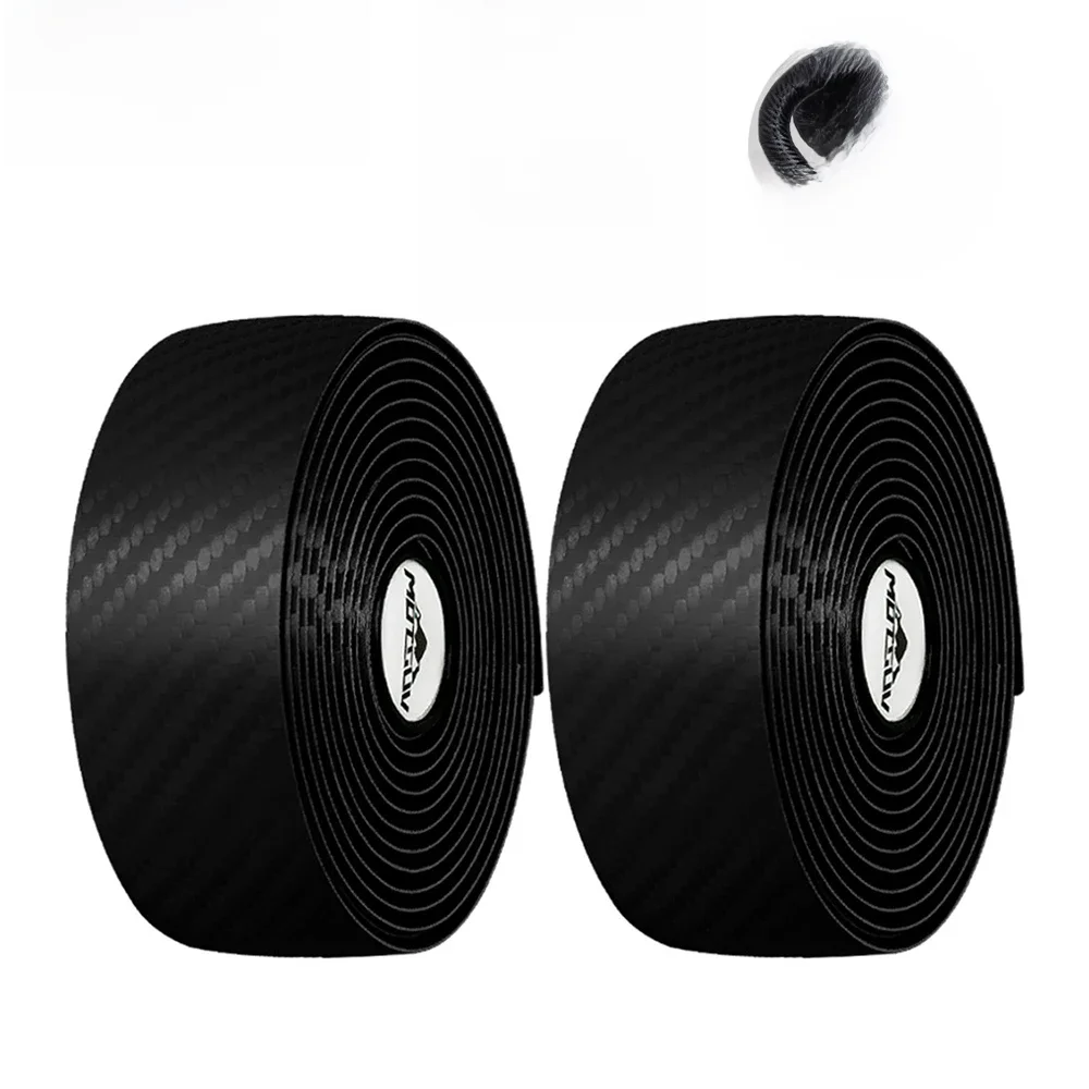AliExpress VXM MOTSUV Road Bike Handlebar Tape Carbon Fiber Pattern Speed Bicycle Winding Handle Bandage Elastic EVA Soft Cycling Annexes