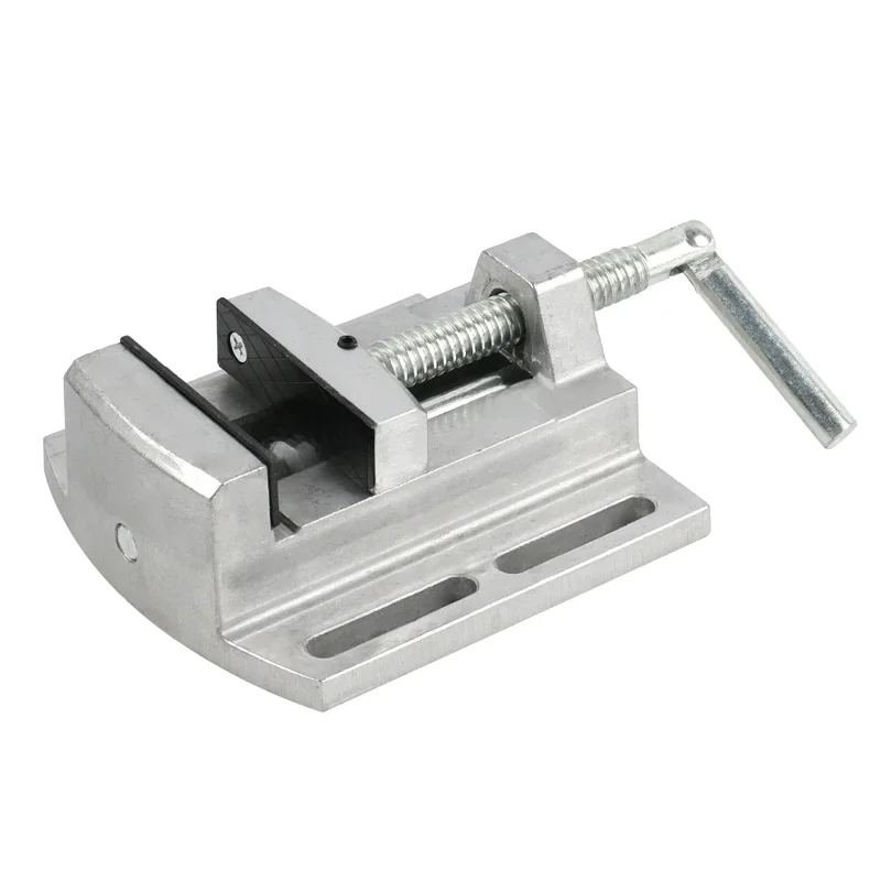 Szczypce płaskie 2,5" Maks. 68 mm Frezarka Wiertarka stołowa Imadło Oprawa Stół roboczy Stop aluminium — zdjęcie 2