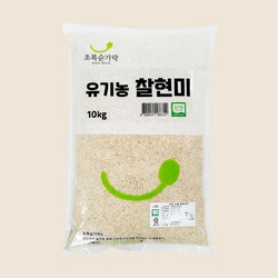 [초록숟가락] 유기농 찰현미 10kg