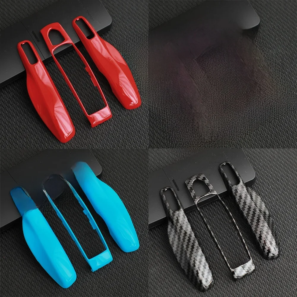 Étui pour clé télécommande intelligente de voiture, ensemble de housses pour Porsche Panamera Spyder Carrera Macan Boxster Cayman Cayenne 911 970 981 991