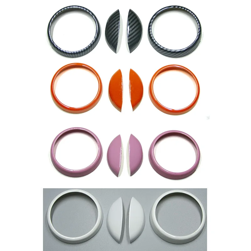 Air Outlet  Decorative Cover Trim Strip Car Sticker For Smart 451 Fortwo Interior Modification Accessories