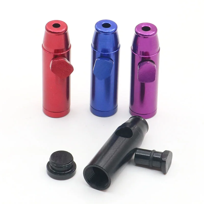 5Pcs Storage Stash Cans 53mm Metal Bullet Aluminum Alloy Storage Bottle Smoke Accessories Cool Gadget for Men