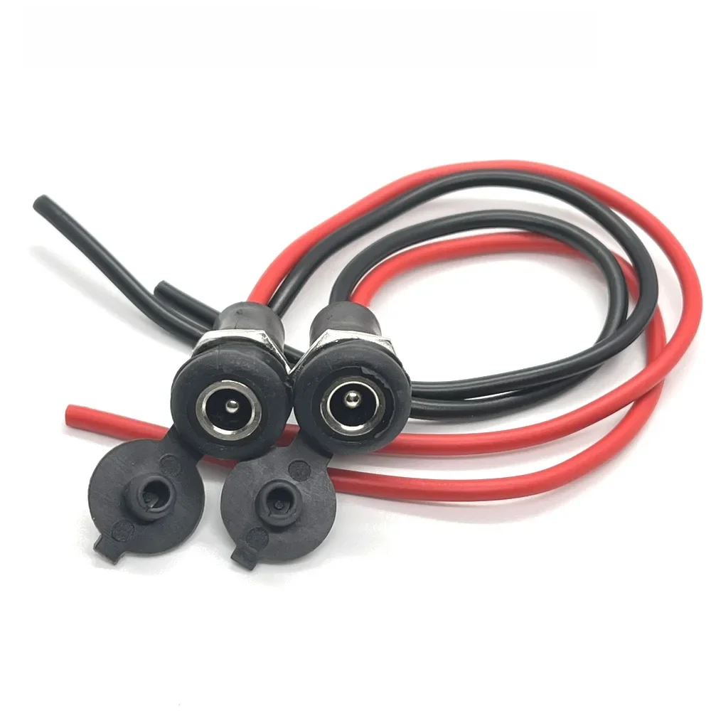 Prise d'alimentation CC, connecteur femelle, montage sur panneau, adaptateur, 5.5mm, 2.1mm, 5.5mm, 2.5mm, 5.5mm, 2.1mm, 1, 2, 3 pièces, lot