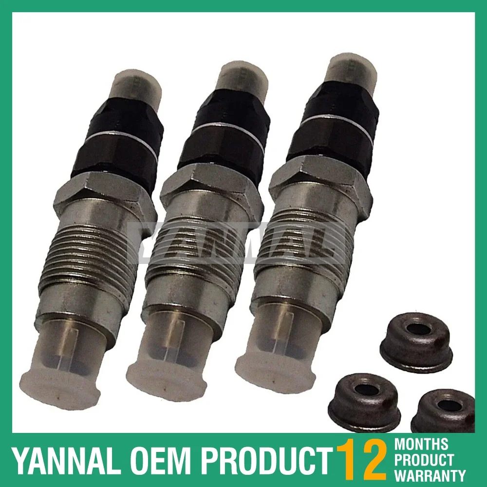 

High Quality After Market Part 3X Fuel Injector 16082-53900 for Kubota L2800F L2600F L3240F3 L2900DT L3200