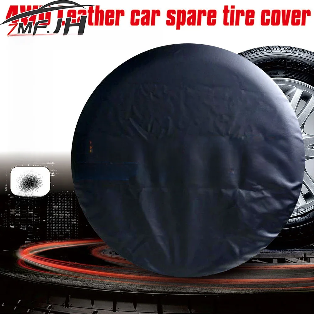 14/15/16/17 pouces couverture de pneu de roue de voiture étanche PVC cuir 4WD housses de pneu de secours étui protecteur pour pneu Mitsubishi Pajero