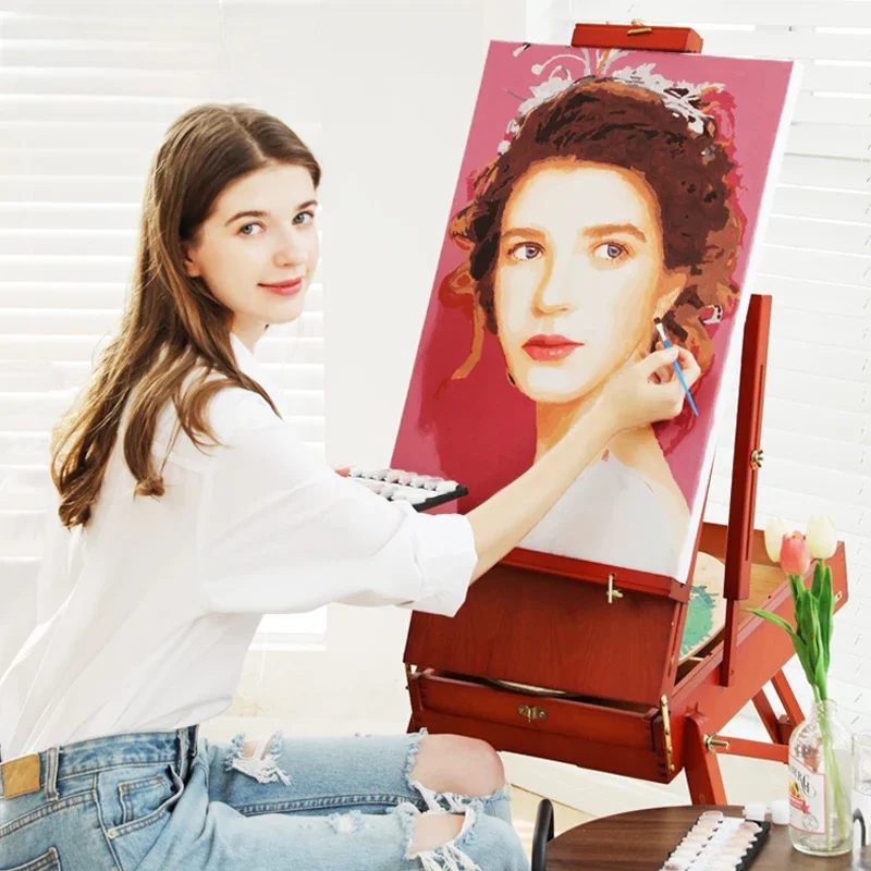 Schilderen op nummer dropshipping persoonlijk foto gepersonaliseerde DIY afbeelding tekening kleuren op nummer acryl katten volwassene zonder lijst - afbeelding 2