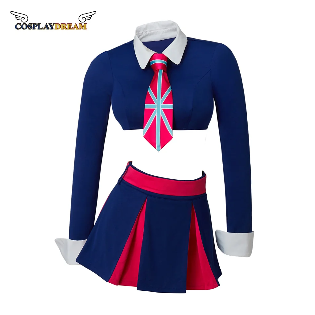 

Austin Powers Fook Who Cosplay Fook Mi&Yu Twins Costume Ladies Sexy Crop Top Mini Skirt Set JK Rowling Skirt Set